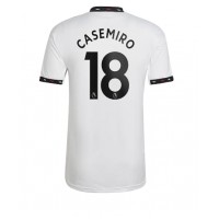 Dres Manchester United Casemiro #18 Gostujuci 2022-23 Kratak Rukav